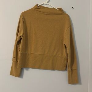 Nike gold sweatshirt
